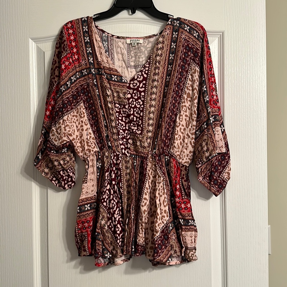 Andree baby doll boutique blouse